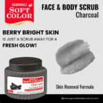 Charcoal Face & Body Scrub – Deep Detox for Clear & Refreshed Skin
