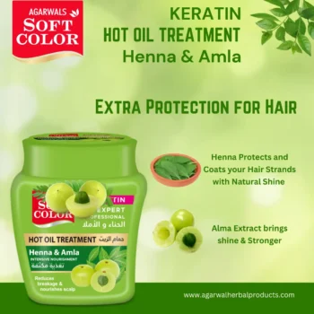 Hot oil Treatment Henna Amla