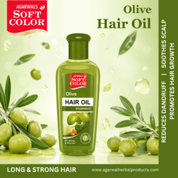 Olive Hair Oil – Deep Nourishment for Smooth, Shiny & Strong Hair