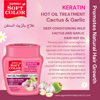 Hot oil Treatment Cactus & Garlic