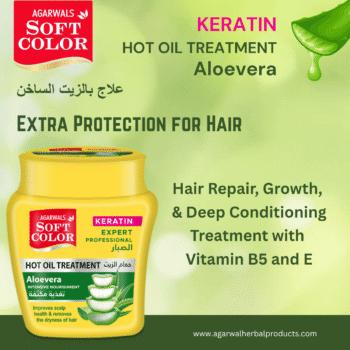 Aloe Vera Hot Oil Treatment with Keratin
