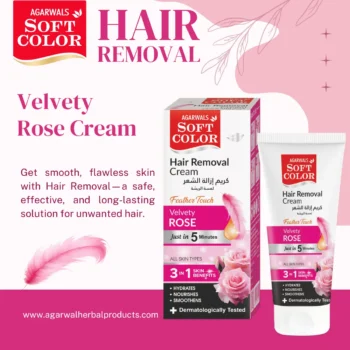 Velvety Rose Hair Removal Cream