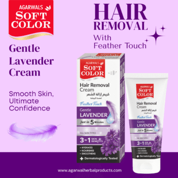 Lavender Hair Removal Hair Cream