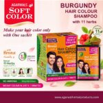 Hair Colour Shampoo (Keratin) – Burgundy