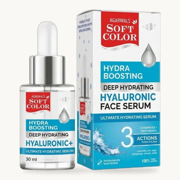 Hyaluronic - Hydra Boosting Face Serum Studio Packaging Presentation