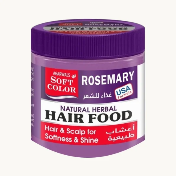Rosemary Hair Food Jar Studio Presentation
